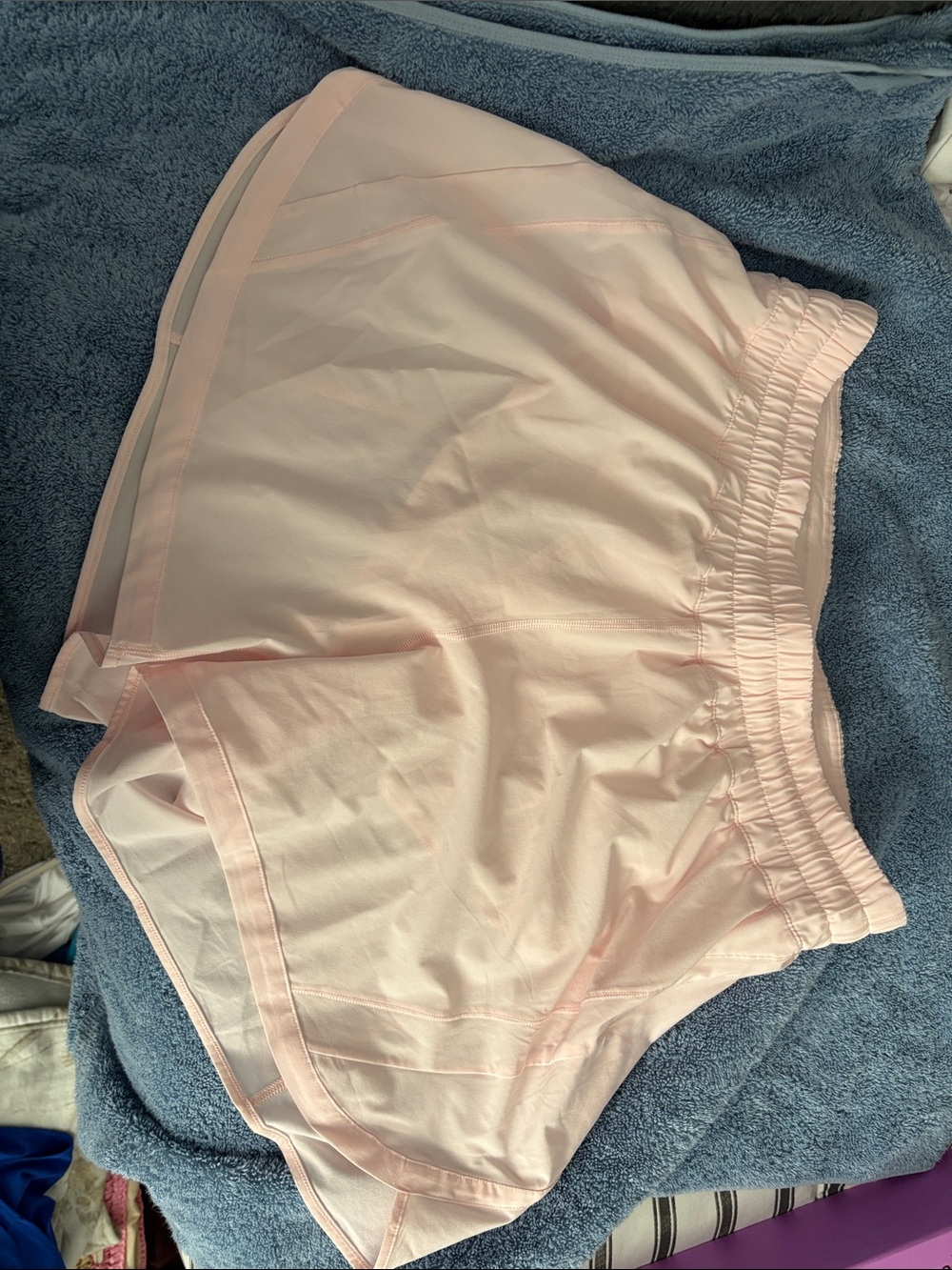 Lululemon Soft Pink Women's shorts.